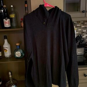 Men’s black sweater Hawker Rye